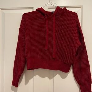 Super cute crop top hoodie/sweatshirt